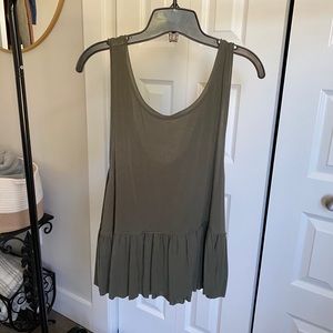 Olive green tank